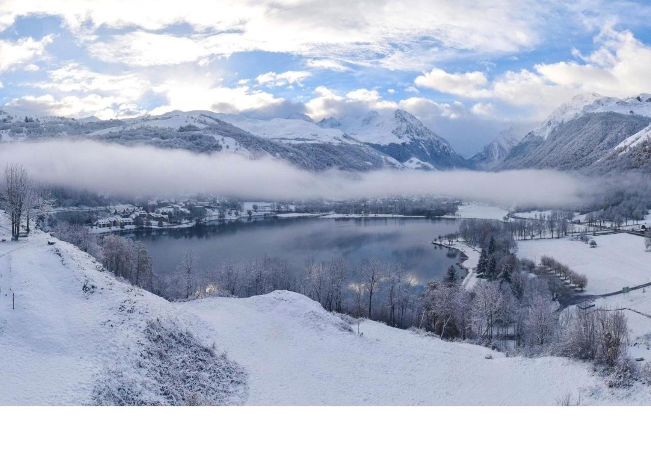 Appt T2 4 Pers Saint Lary Centre Village Parking 外观 照片