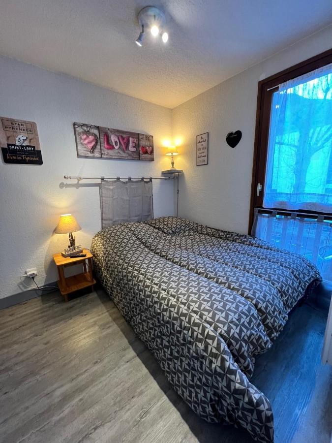 Appt T2 4 Pers Saint Lary Centre Village Parking 外观 照片