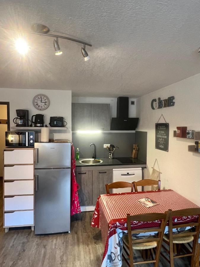 Appt T2 4 Pers Saint Lary Centre Village Parking 外观 照片